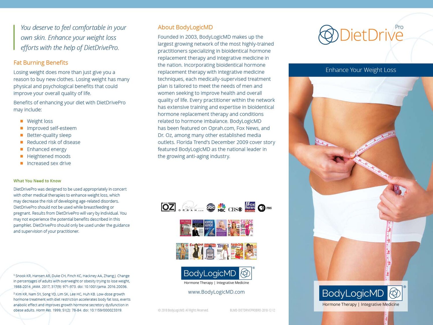 BodyLogicMD DietDrivePro brochure
