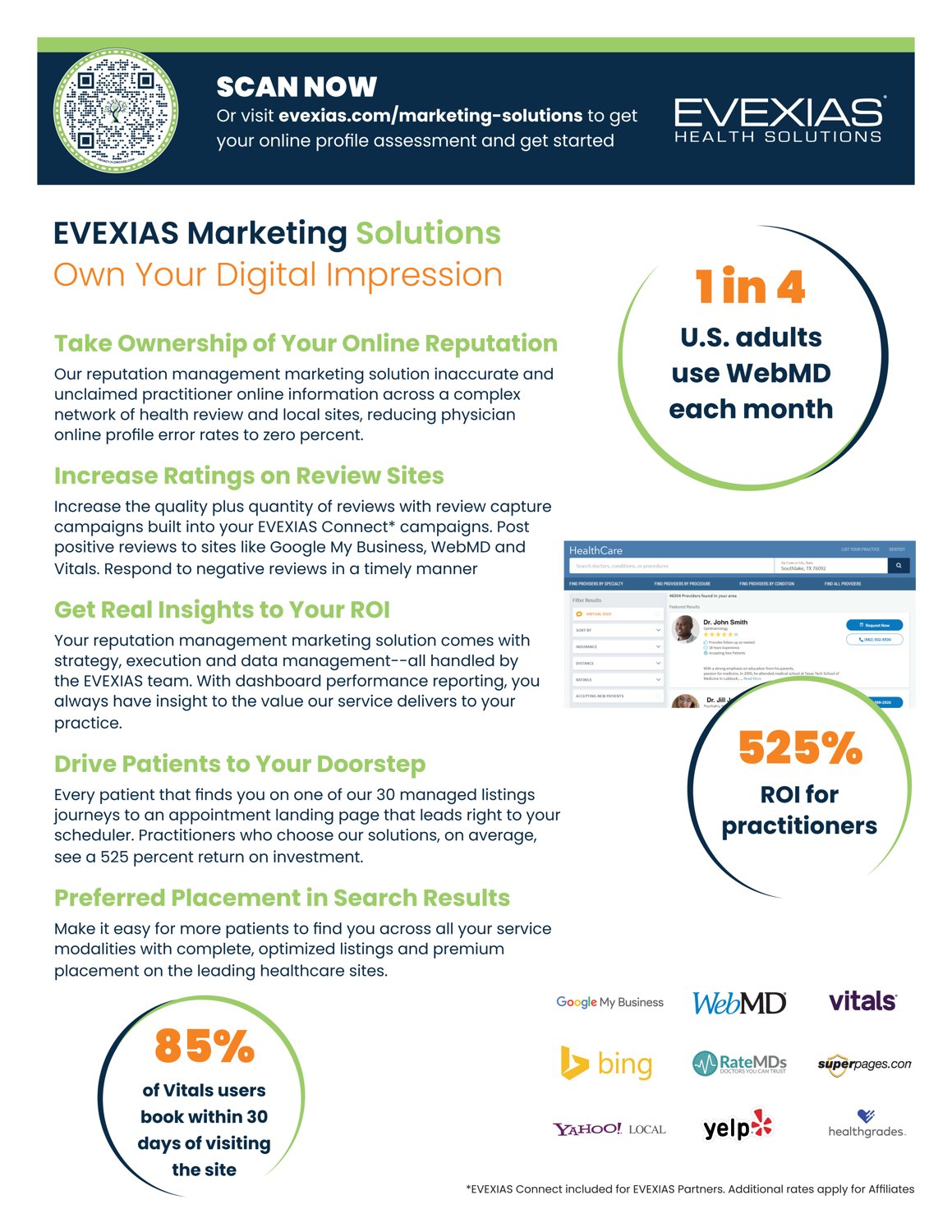 Evexias nutraceutical stand up display, page 5