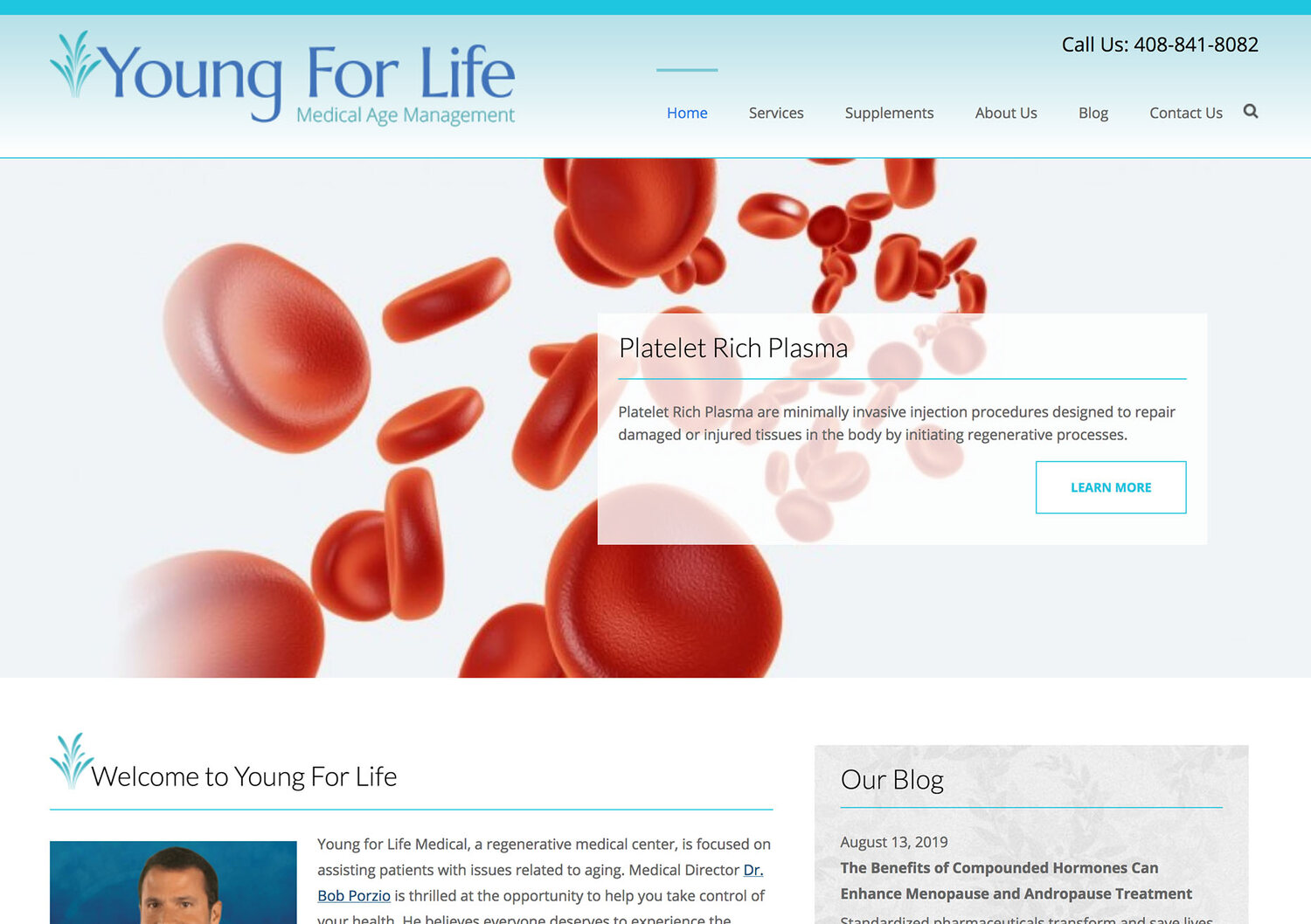 Local marketing website design