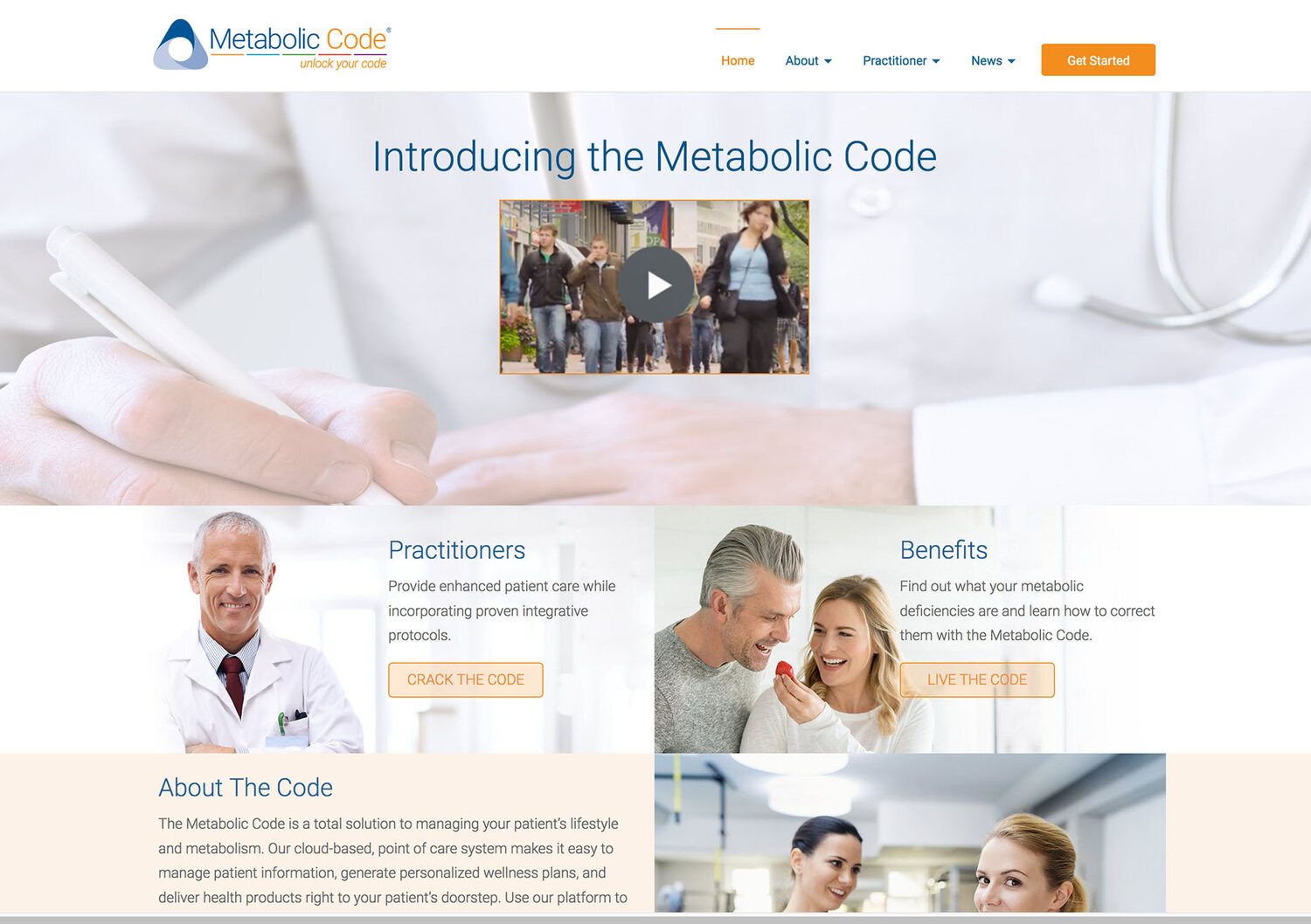 Local marketing website design, homepage 10